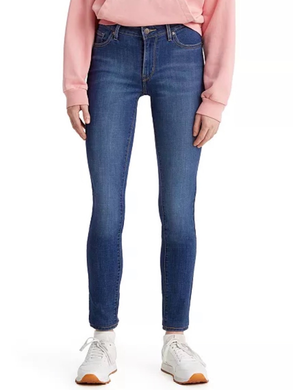 Levi’s 711 Skinny Slightly Distressed